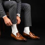 Men’s Brown Leather Tassel Loafers